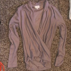 Melloday cross front sweater